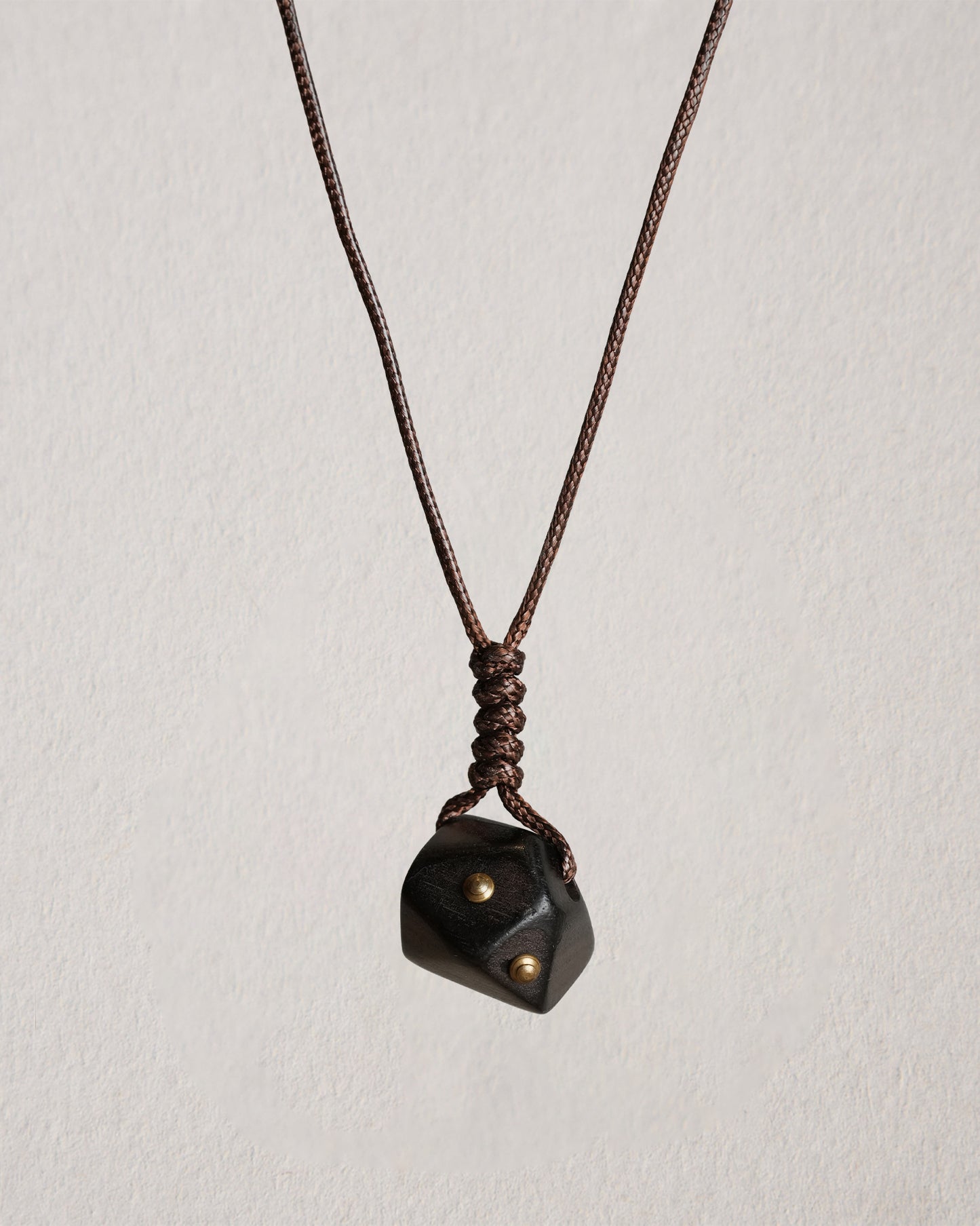 Ebony Brass Pendant(Small)