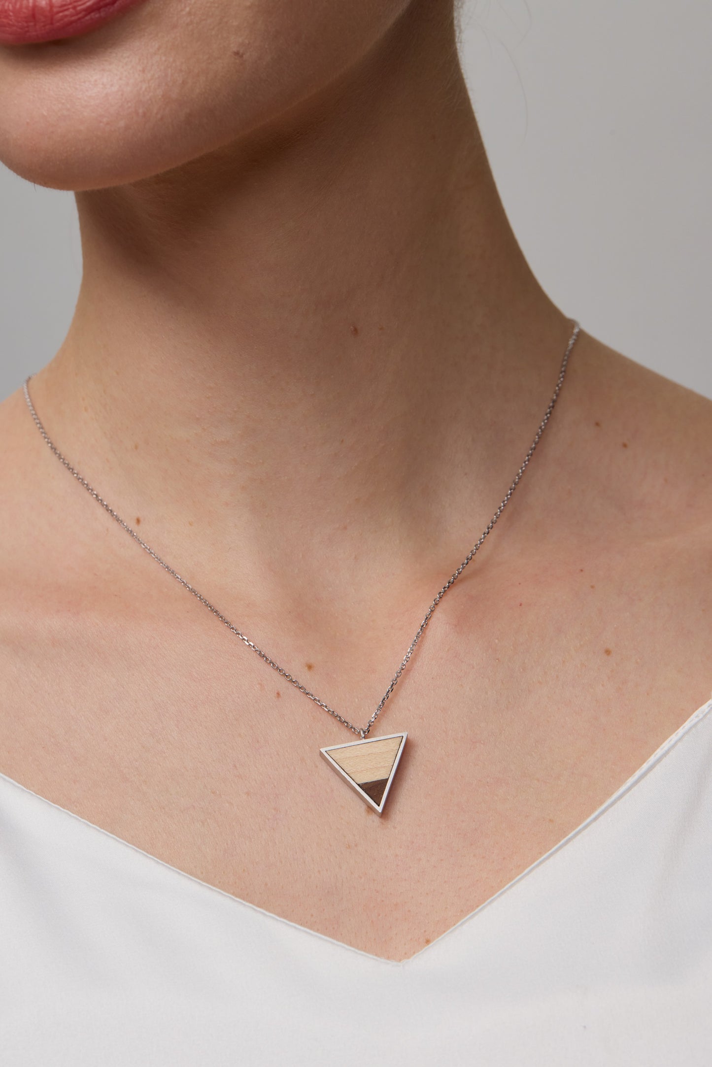 Triad Wood Pendant