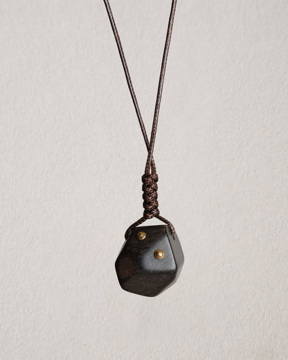 Ebony Brass Pendant（Large）