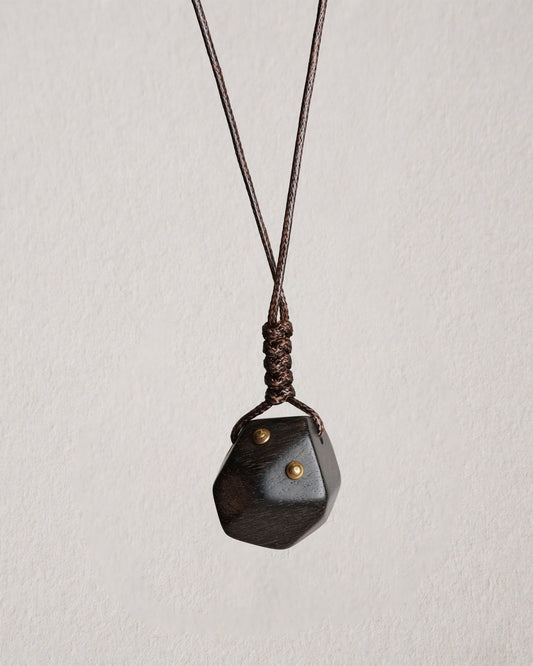 Ebony Brass Pendant（Large）