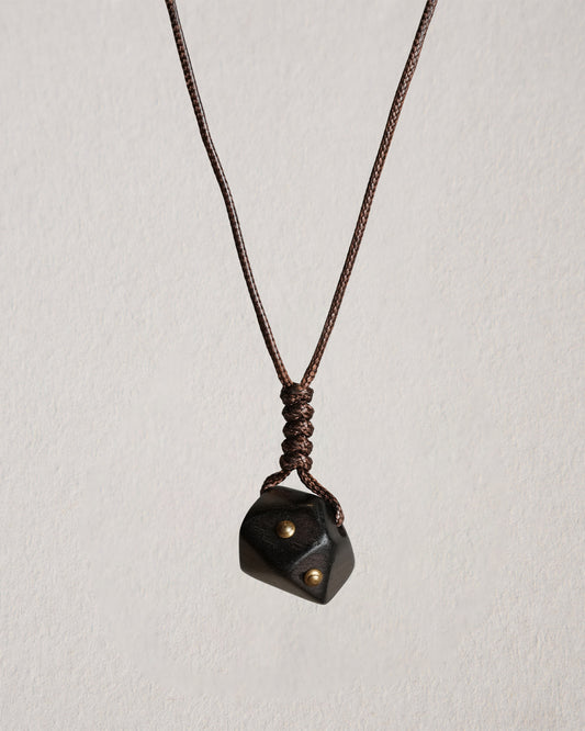 Ebony Brass Pendant(Small)