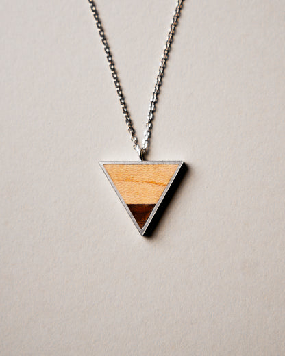 Triad Wood Pendant