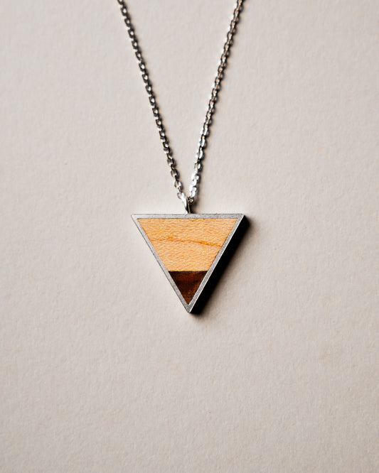 Triad Wood Pendant